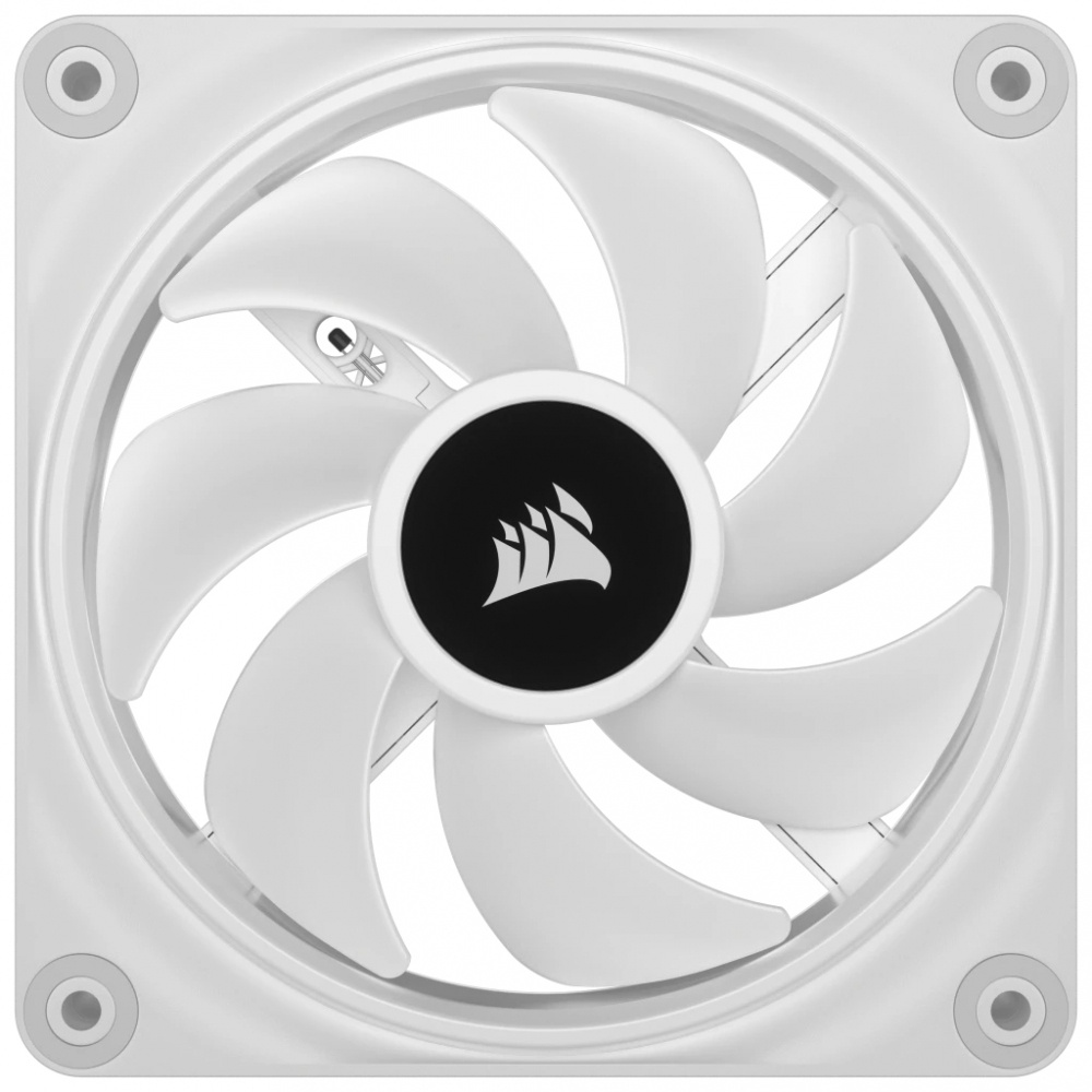 VENTILADOR GABINETE CORSAIR (CO-9051007-WW) ICUE LINK QX140 RGB,1 FAN,140MM,DOMO MAGNETICO,BLANCO - Imagen 5