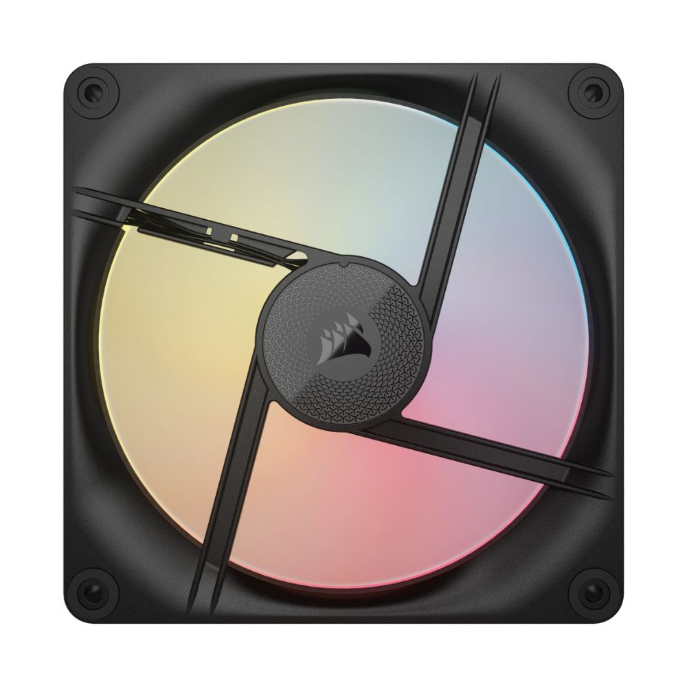 VENTILADOR GABINETE CORSAIR (CO-9051052-WW) ICUE LINK LX140-5 RGB,2 FAN, 140MM, MAGNETICO, NEGRO - Imagen 2