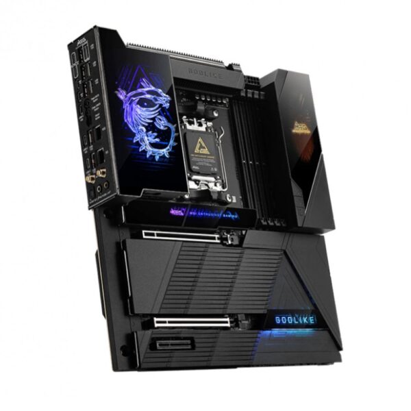MB MSI MEG X870E GODLIKE SERIE 7000/8000/9000 AM5, 4X DDR5, 2X M.2, E-ATX - Imagen 4