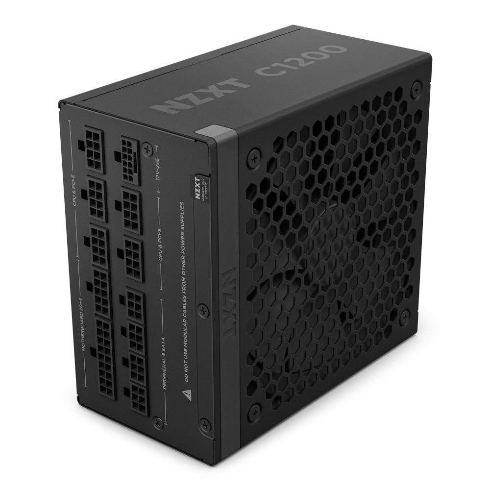 PSU NZXT 1200W C1200 80 PLUS GOLD NEGRO ATX 3.1 - Imagen 2