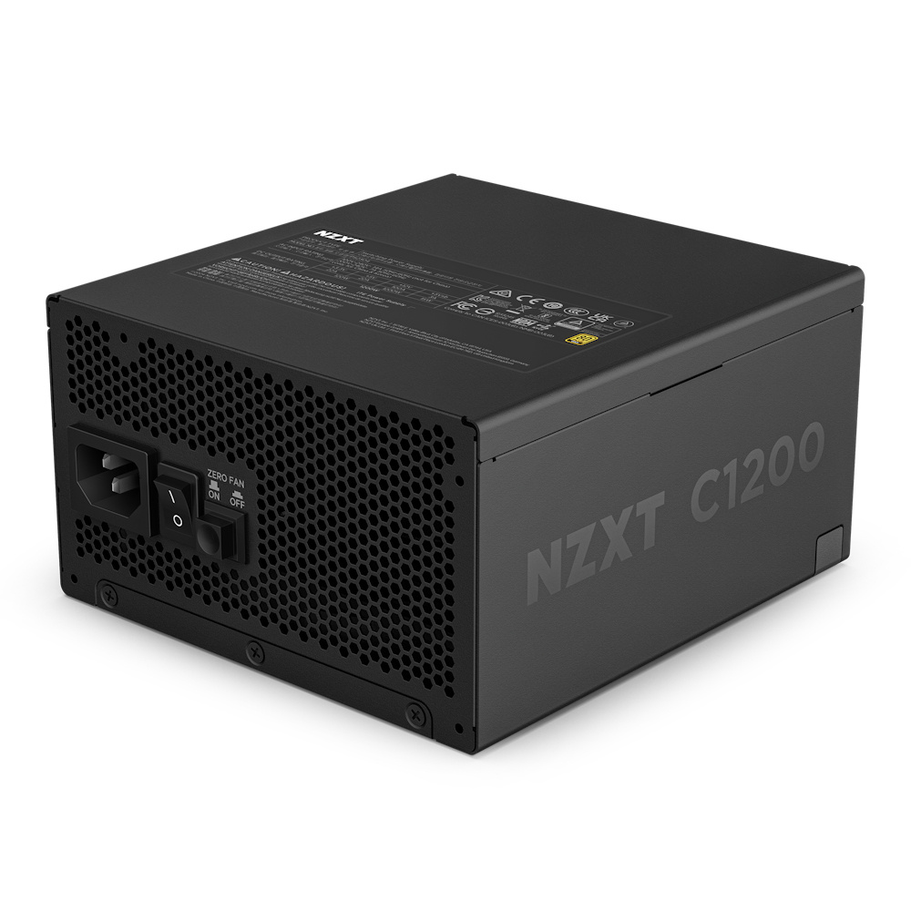 PSU NZXT 1200W C1200 80 PLUS GOLD NEGRO ATX 3.1 - Imagen 4