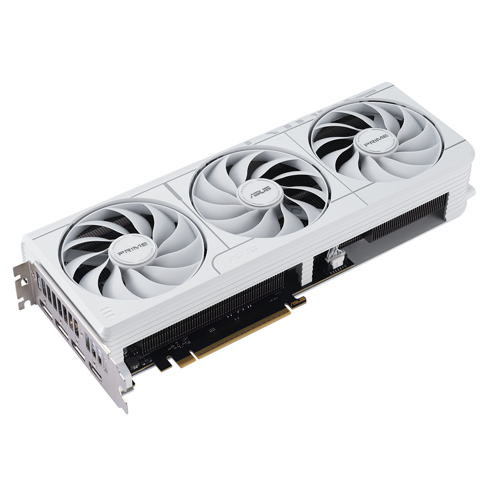 TARJETA DE VIDEO ASUS (PRIME-RTX5070-O12G-WHITE) 12GB GDDR7,192BIT, PCI-5.0, HDMI,3*DP, 3 FAN - Imagen 2