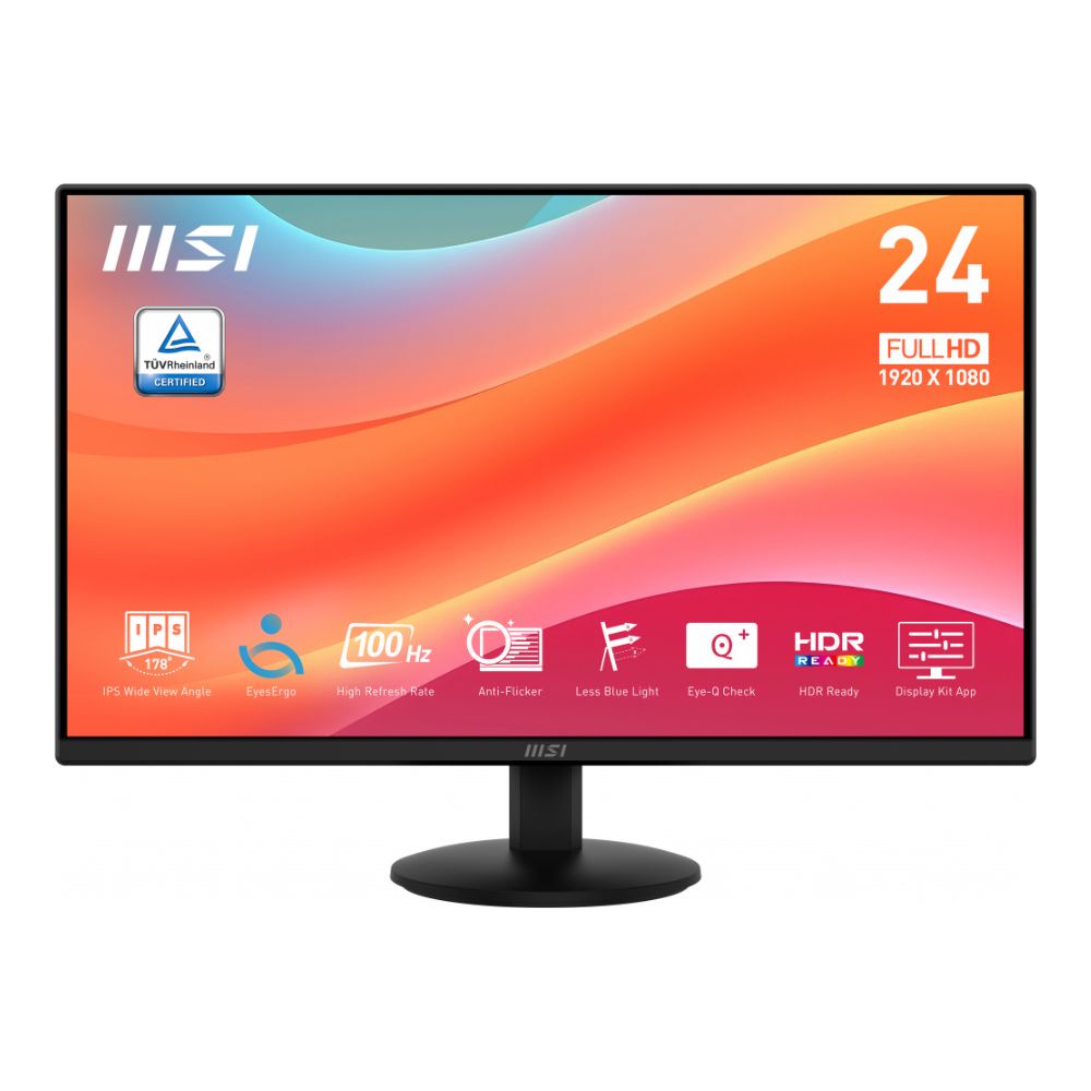 MONITOR MSI 24" PRO MP242L 1920 X1080 (FHD) 100 HZ