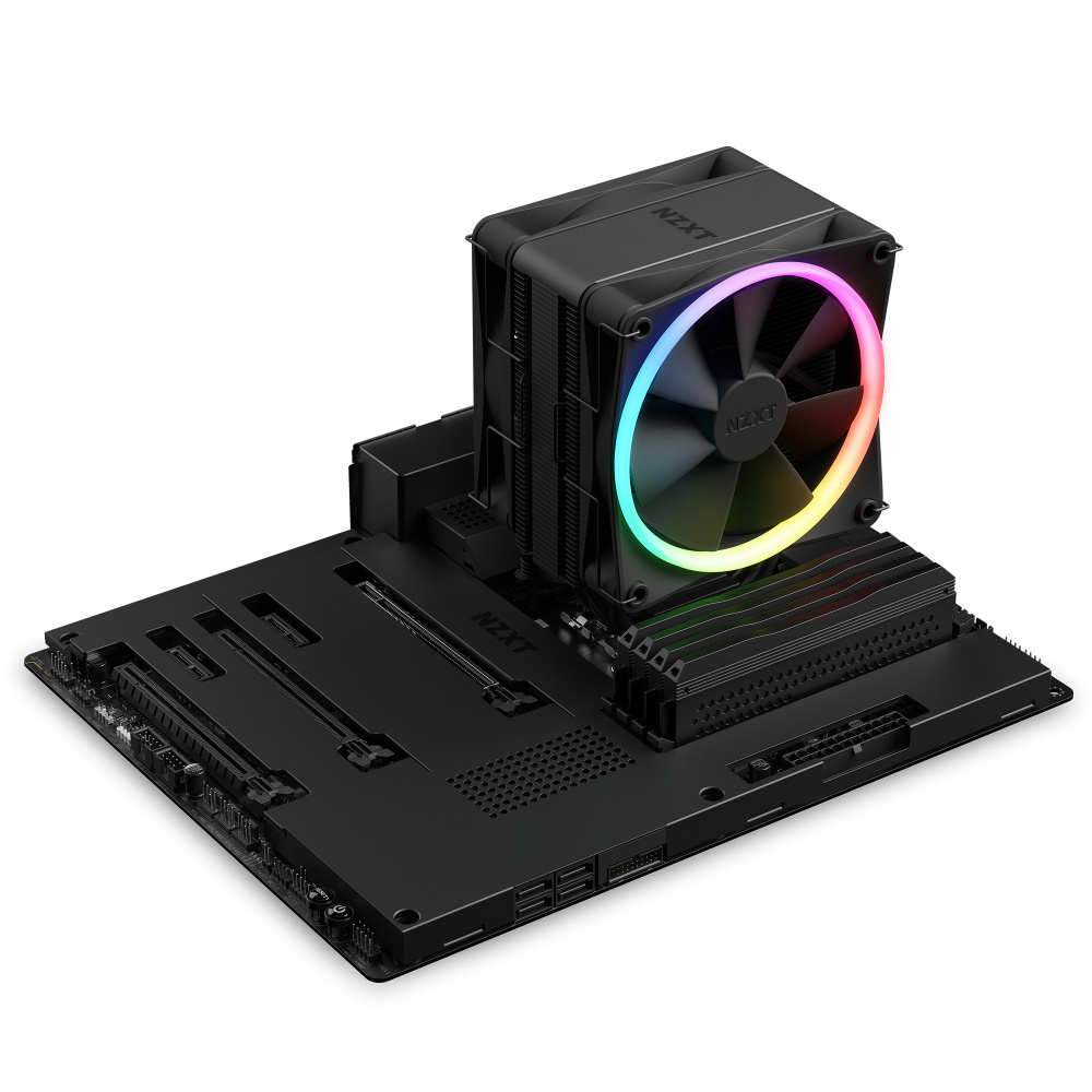 VENTILADOR CPU NZXT BLACK T120 RGB - Imagen 3