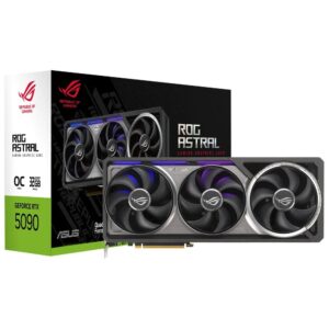 TARJETA DE VIDEO ASUS (ROG-ASTRAL-RTX5090-O32G-BTF-GAMING) 32GB GDDR7, 512BIT, PCI-5.0, 2*HDMI,3*DP, 3FAN