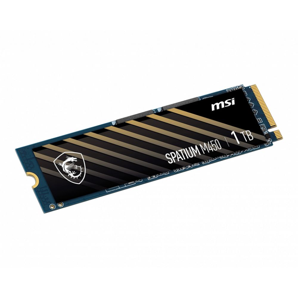 SSD MSI SPATIUM M450 1TB PCIe 4.0 NVMe M.2 2280 - Imagen 2