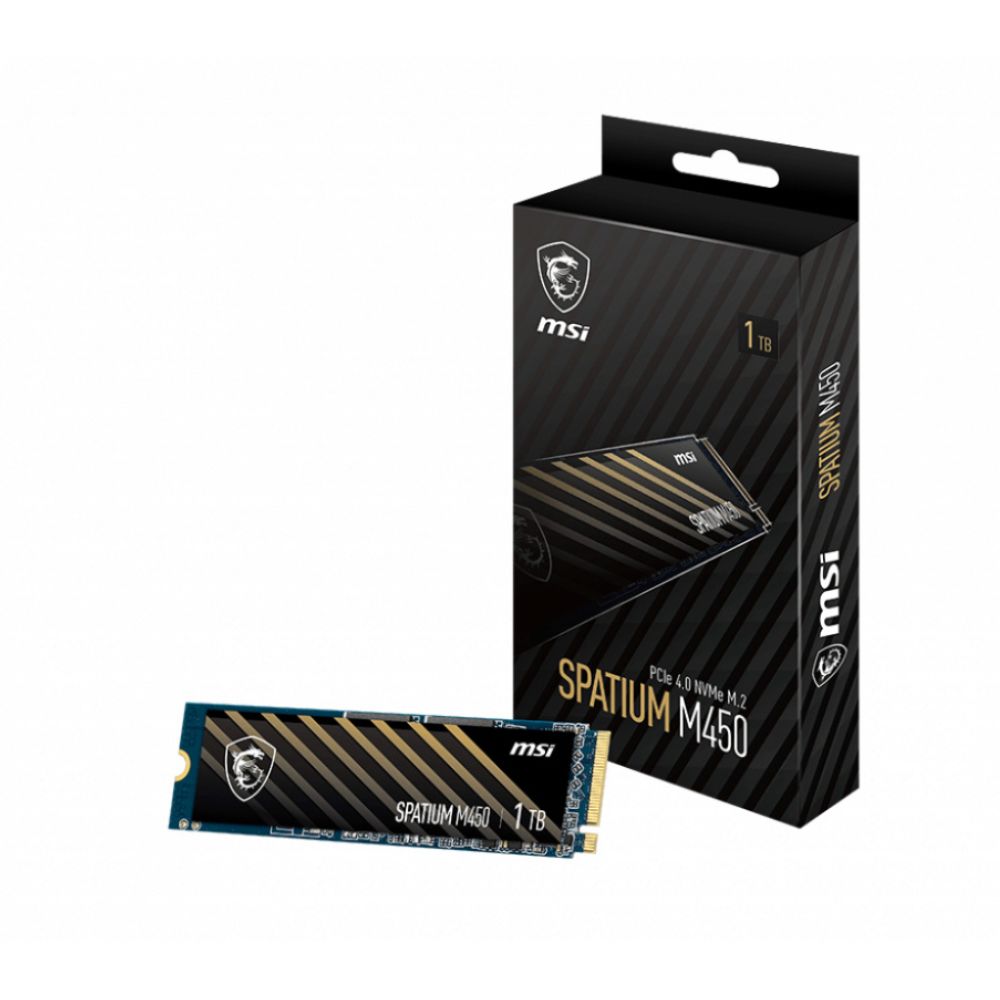 SSD MSI SPATIUM M450 1TB PCIe 4.0 NVMe M.2 2280 - Imagen 4
