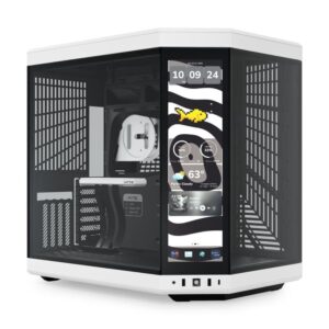 GABINETE HYTE (CS-HYTE-Y70TTI-WB) PANDA, Y70 LCD TOUCH INFINITE DE 14.9" TOUCH SCREEN,NEGRO/BLANCO