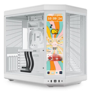 GABINETE HYTE (CS-HYTE-Y70TTI-WW) SNOW WHITE, Y70 LCD TOUCH INFINITE DE 14.9" TOUCH SCREEN BLANCO