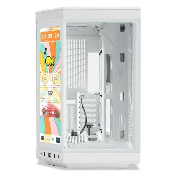 GABINETE HYTE (CS-HYTE-Y70TTI-WW) SNOW WHITE, Y70 LCD TOUCH INFINITE DE 14.9" TOUCH SCREEN BLANCO - Imagen 2