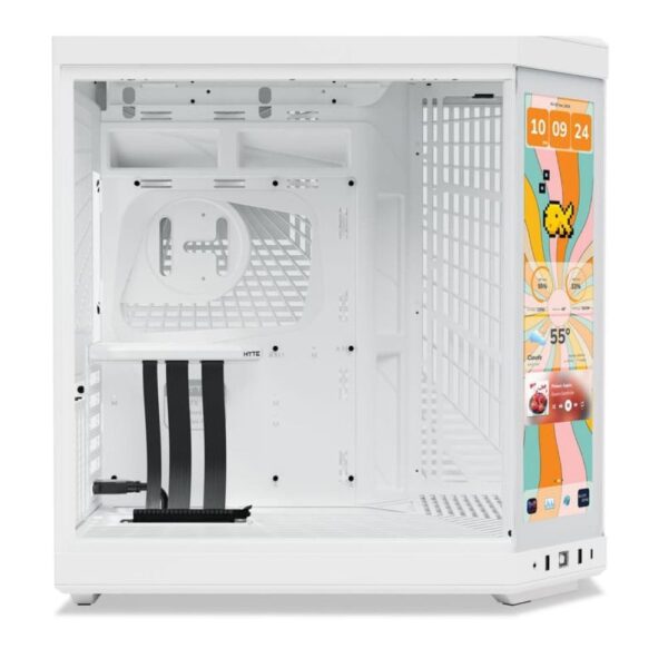 GABINETE HYTE (CS-HYTE-Y70TTI-WW) SNOW WHITE, Y70 LCD TOUCH INFINITE DE 14.9" TOUCH SCREEN BLANCO - Imagen 3