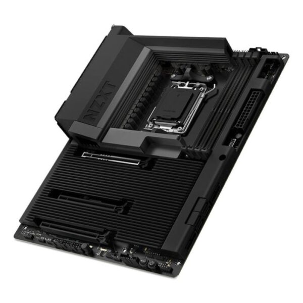 MOTHERBOARD NZXT (N7-B85XT-B1) N7 B850, AMD AM5, WI-FI, CUBIERTA NEGRA - Imagen 2