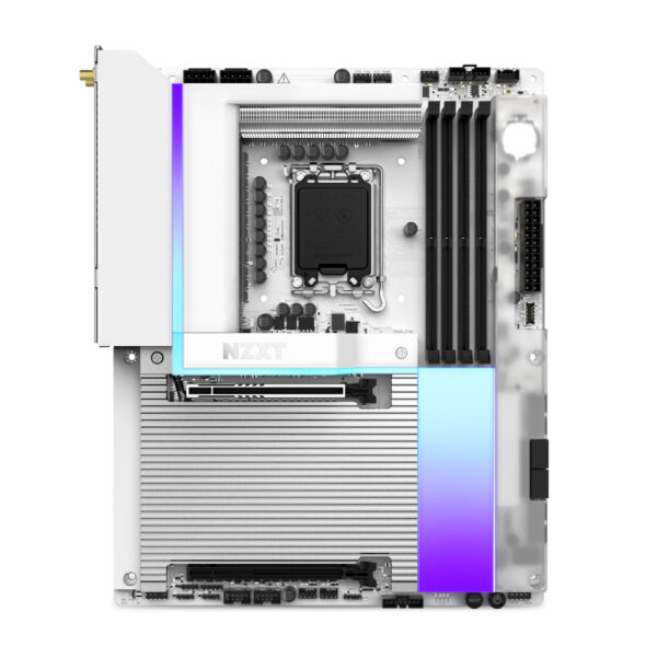 MOTHERBOARD NZXT (N9-Z89XT-W1) N9 Z890 GAMING, INTEL Z890 CHIPSET, WI-FI, CUBIERTA BLANCA