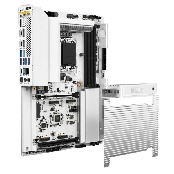 MOTHERBOARD NZXT (N9-Z89XT-W1) N9 Z890 GAMING, INTEL Z890 CHIPSET, WI-FI, CUBIERTA BLANCA - Imagen 3