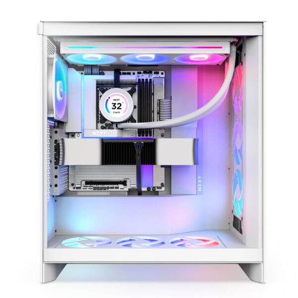 MOTHERBOARD NZXT (N9-Z89XT-W1) N9 Z890 GAMING, INTEL Z890 CHIPSET, WI-FI, CUBIERTA BLANCA - Imagen 5