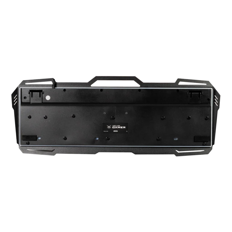 TECLADO MECANICO NACEB (NA-0967) MEMBRANA, MULTICOLOR, 105 TECLAS, METAL-PVC, USB A, NEGRO - Imagen 3