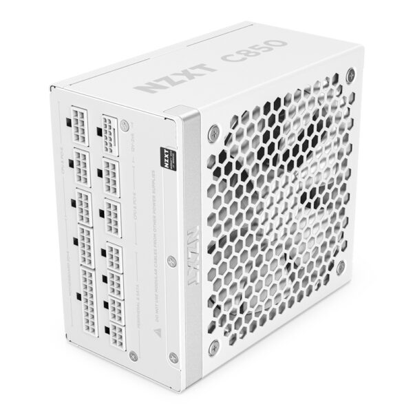 FUENTE DE PODER NZXT (PA-8G2BW-US) 850W 80 PLUS GOLD, C850, ATX 3.1, FULL MODULAR, BLANCO