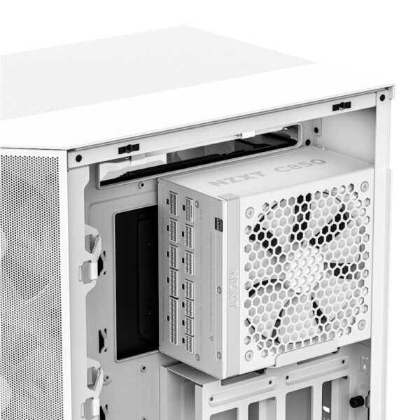FUENTE DE PODER NZXT (PA-8G2BW-US) 850W 80 PLUS GOLD, C850, ATX 3.1, FULL MODULAR, BLANCO - Imagen 6