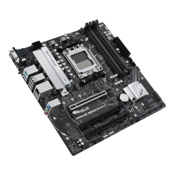MOTHERBOARD ASUS (PRIME B650M-A II) SOCKET AM5,4* DDR5,HDMI,DP,VGA, MICRO ATX - Imagen 5