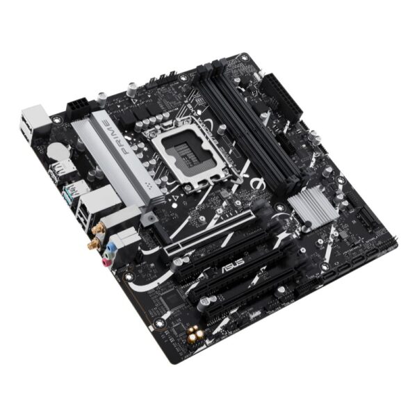 MOTHERBOARD ASUS (PRIME B760M-A AX6 II) SOCKET 1700, 4*DDR5,HDMI,DP,PCI-E 4.0,WIFI6,MATX - Imagen 5