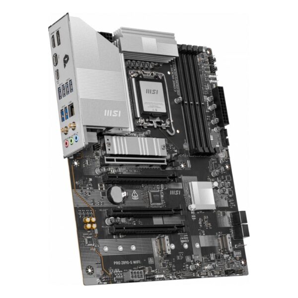 MOTHERBOARD MSI (PRO Z890-S WIFI) SOCKET 1851, 4*DDR5 9200, HDMI, DP, THUNDEBOLT, 4*M.2, ATX - Imagen 4