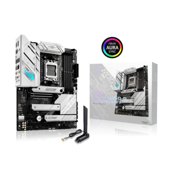 MOTHERBOARD ASUS (ROG STRIX B650-A GAMING WIFI) SOCKET AM5,4*DDR5,HDMI,DP,PCIE-4.0,WIFI6E,ATX