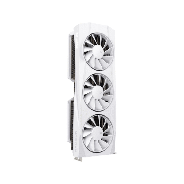 TARJETA DE VIDEO XFX (RX-97TQICKW9) QUICKSILVER RX9070XT,16GB GDDR6, 2400MHZ,3*DP,HDMI,BLANCA - Imagen 4