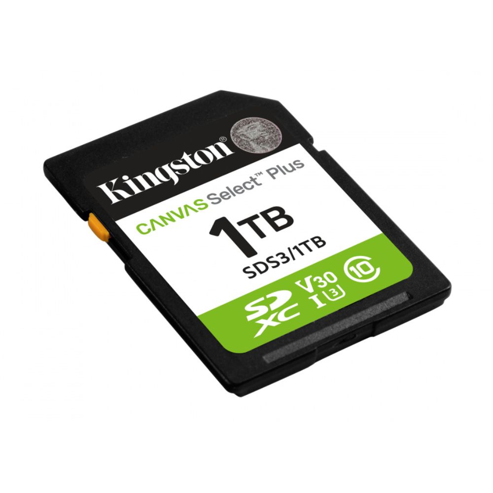 MEMORIA SD SDXC KINGSTON 1TB (SDS3/1TB) CANVAS SELECT PLUS, UHS-I CLASE 10 - Imagen 2