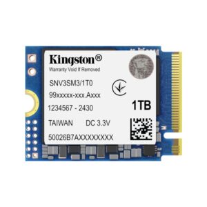 UNIDAD SSD M.2 KINGSTON 1TB (SNV3SM3/1T0) NV3, PCI EXPRESS 4.0 NVME, 2230