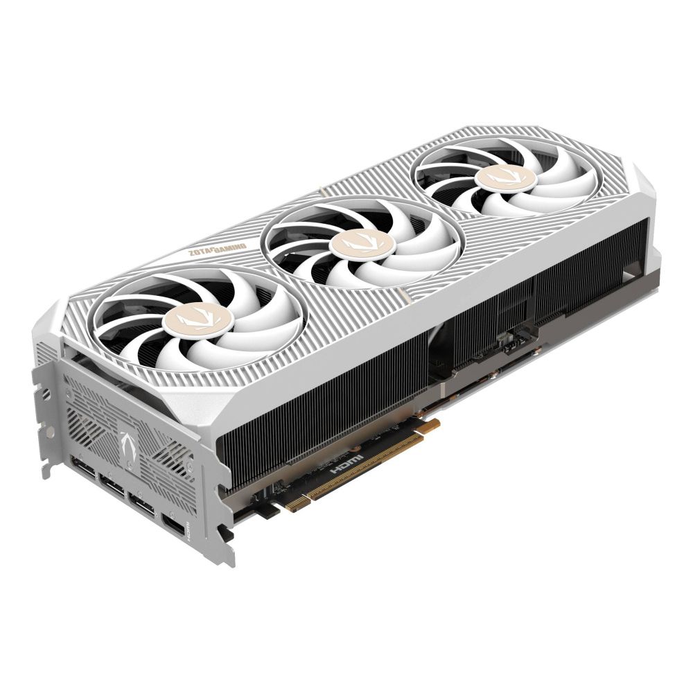 TARJETA DE VIDEO ZOTAC (ZT-B50900Q-10P) RTX 5090 SOLID OC WHITE EDITION 32GB GDDR7, PCIE 5,3*FAN - Imagen 4