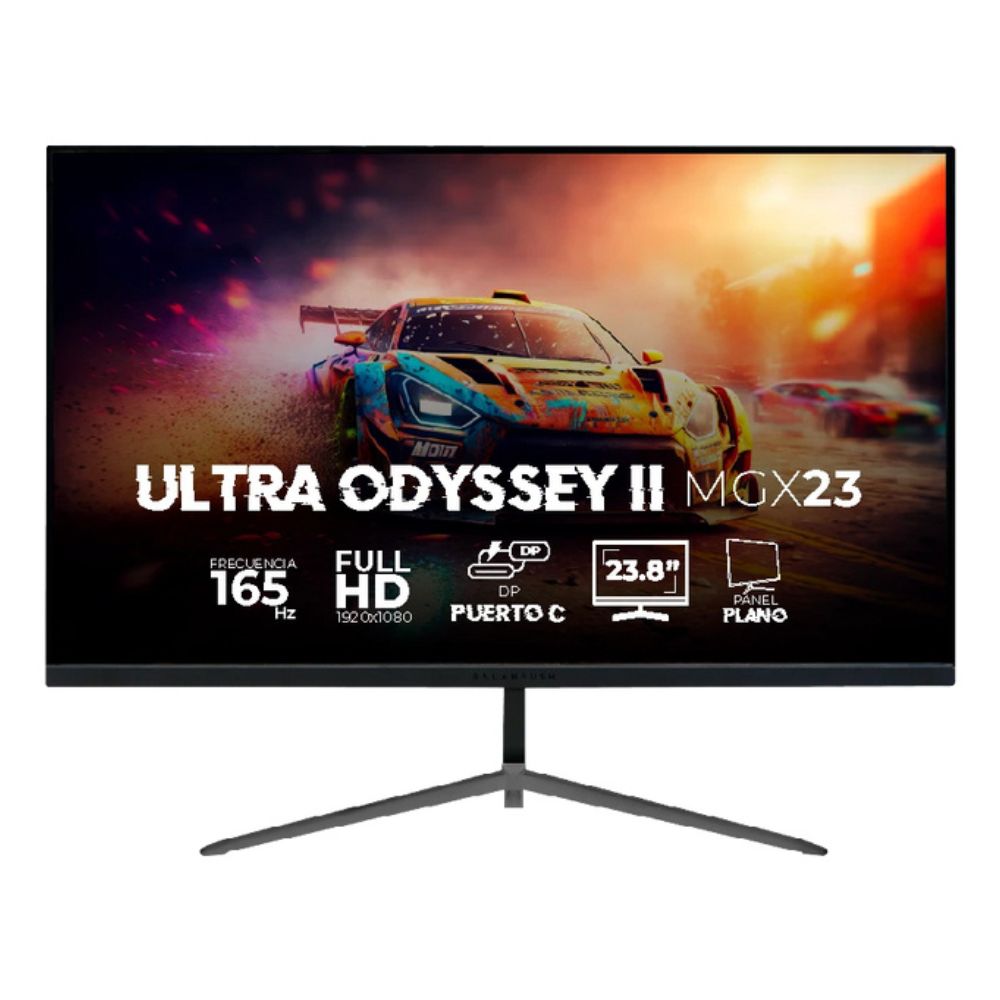 MONITOR 23.8" BALAM RUSH (BR-938341) ULTRA ODISSEY II MGX23,1920*1080,165HZ,1MS,HDMI,DP,PLANO,NEGRO