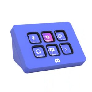 TECLADO ELGATO STREAM DECK MINI DISCORD EDITION 6 TECLAS LCD USB 2.0 ALAMBRICO 10GAI9931