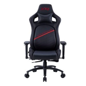 SILLA GAMER ADATA XPG NEXUS PLUS ERGONOMICA CON SOPORTE LUMBAR POLIPIEL NEGRO Y ROJO NEXUS PLUS RDCW