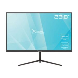 MONITOR LED XZEAL 23.8" (XZMXZ32B) XZ3010-3,1920*1080 FULL HD, PLANO VA, 180HZ, 1MS,HDMI,DP,NEGRO