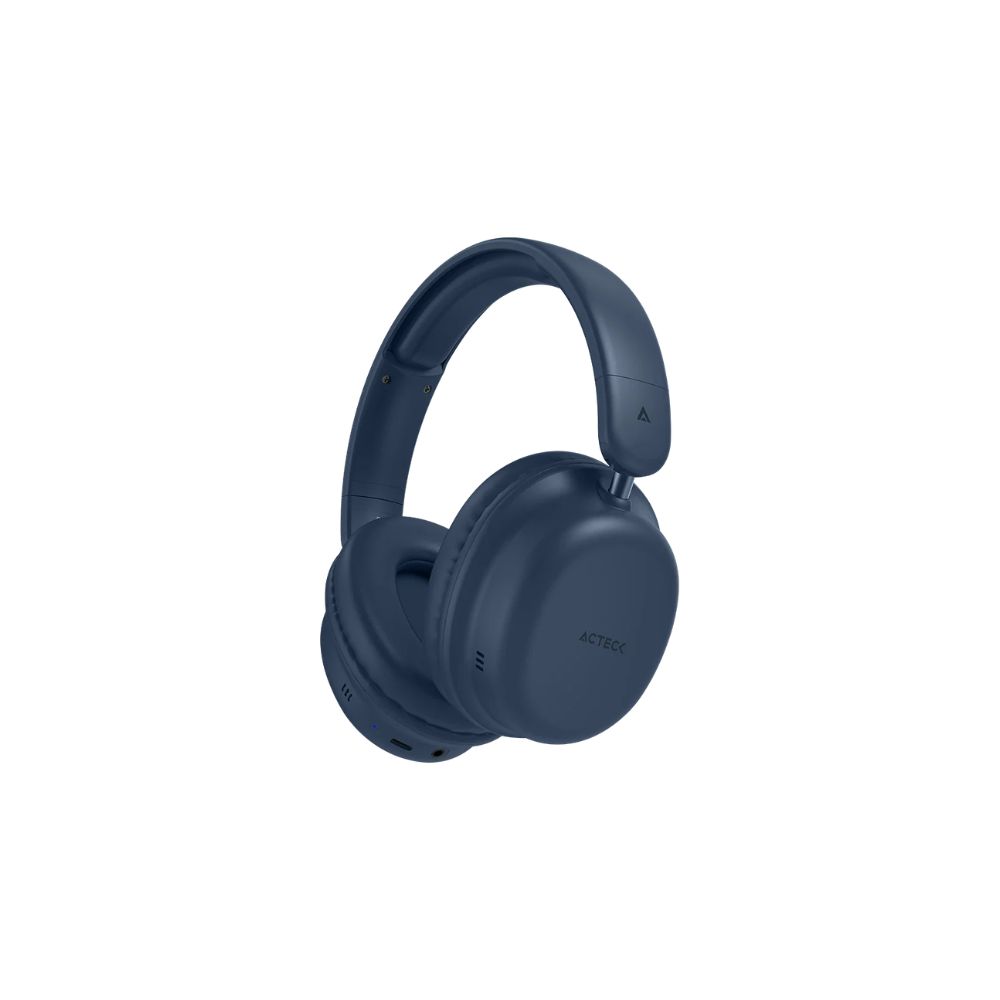 AUDIFONOS ACTECK (AC-940962)HONOUR 2PLUS HP626 INALAMBRICOS BLUETOOTH 5.4 HASTA 25 HRS BATERIA, AZUL - Imagen 2