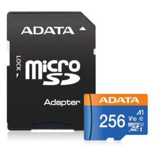 memoria-micro-sd-adata-premier-256gb-clase-10-a1-con-adaptador-ausdx256guicl10a1-ra1