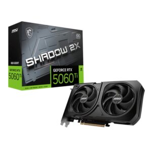 GPU MSI GEFORCE RTX 5060 Ti 8G SHADOW 2X OC PLUS 8GB DDR7