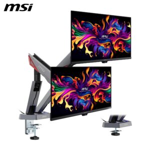 Brazo Dual MSI MPG MT161DR para Monitores 17"-38" RGB