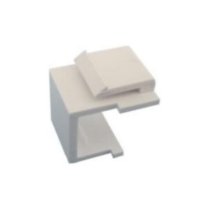 INSERTO CIEGO NITROTEL P/PATCH PANEL (NTKIBLWH) BLANCO, BOLSA CON 10 PIEZAS