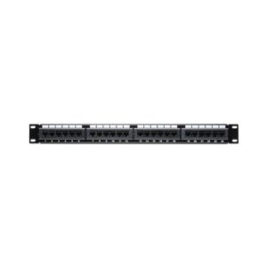 PATCH PANEL NITROTEL 24 PUERTOS UTP CAT.5E 110 IDC T568A/B (NTPP5E24U)