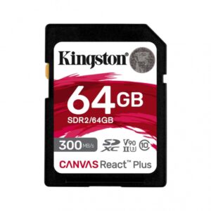 kingston-memoria-sd-64gb-cl10-u3-v90-canvas-react-plus-sdr2-64gb