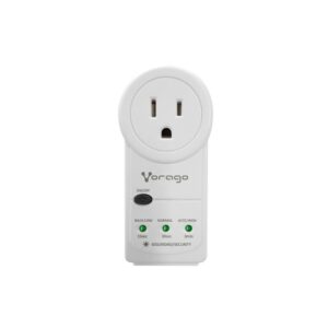 PROTECTOR DE VOLTAJE VORAGO RJ45/RJ11 PORTATIL 1800 W ELECTRODOMÉSTICOS (AVR-300-WH)