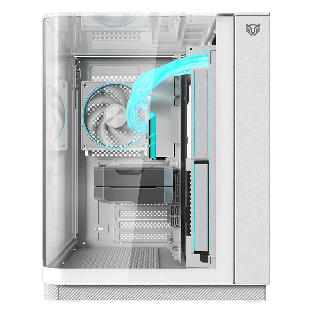 Gabinete Gamer Balam Rush Curve 6800 Media Torre ATX Micro ATX Mini ITX Blanco BR-941587 - Imagen 3