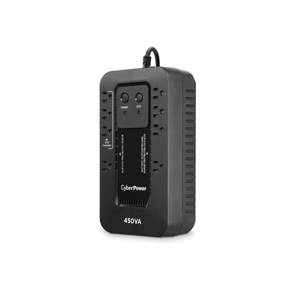 UPS/NO BREAK CYBERPOWER EC450G 450VA/260W STANDBY/8CONT/USB - Imagen 2