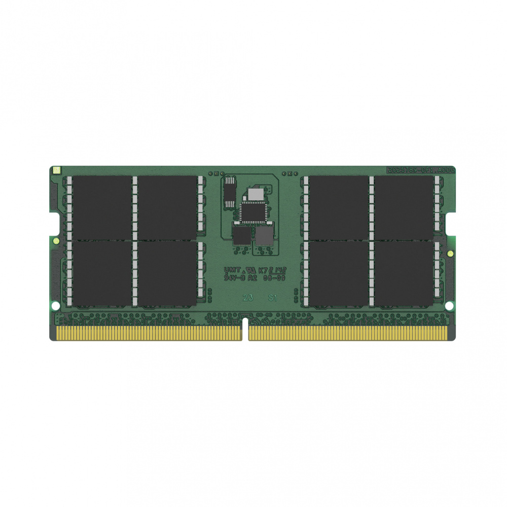 MEMORIA RAM SODIMM KINGSTON 32GB DDR5 5600MHZ CL46 2Rx8 KVR56S46BS6 32