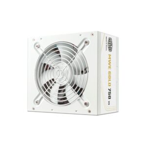 FUENTE DE PODER COOLER MASTER (MPE-7506-ACAG-GUS) MWE GOLD 750 V3 NM WHITE FR A/US CORD