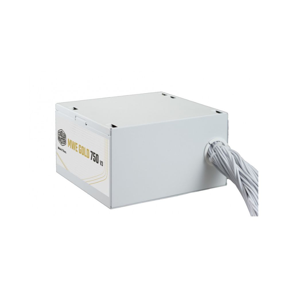 FUENTE DE PODER COOLER MASTER (MPE-7506-ACAG-GUS) MWE GOLD 750 V3 NM WHITE FR A/US CORD - Imagen 3