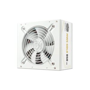 FUENTE DE PODER COOLER MASTER (MPE-8506-ACAG-GUS) MWE 8506W ATX 12V VER 3.1 PFC ACT NOMODULAR BLANCA