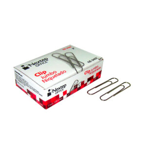 clip-jumbo-nextep-niquelado-50mm-caja-con-100-piezas-ne-040c