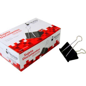 SUJETA DOCUMENTOS NEXTEP GRANDE 51MM (2") 12 PZAS